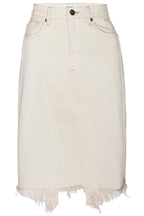 Jupe Relaxed Jagged Edge - Vintage White