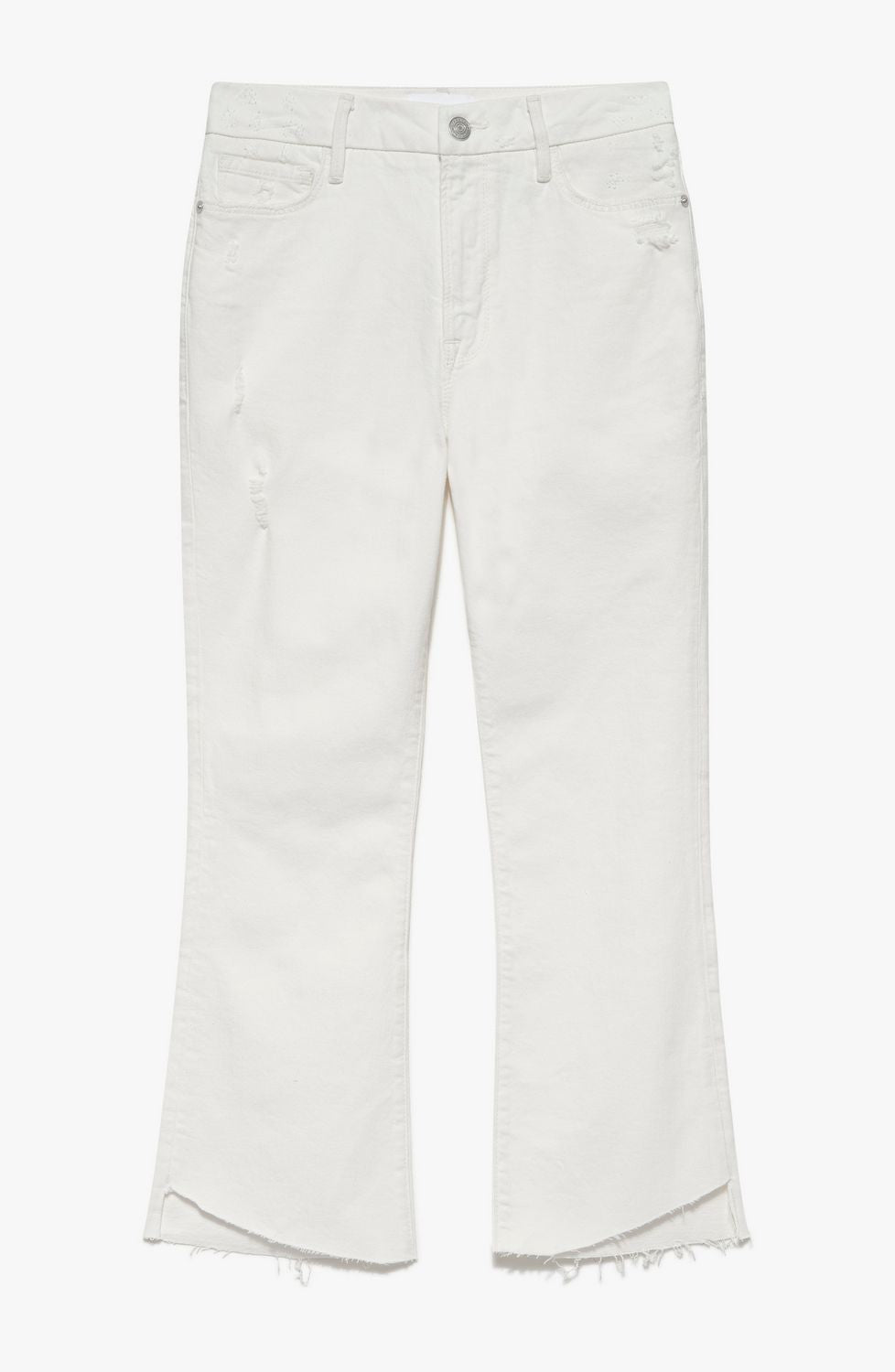 Pantalon Le Super High Crop Mini Boot Cascade Hem - Au Natural Destruct