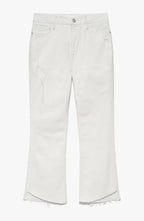 Pantalon Le Super High Crop Mini Boot Cascade Hem - Au Natural Destruct
