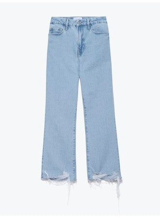 Pantalon Le Super High Crop Mini Boot Raw After - Whistle Chew