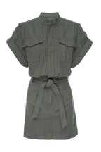 Robe Twisted Shirt - Washed Military