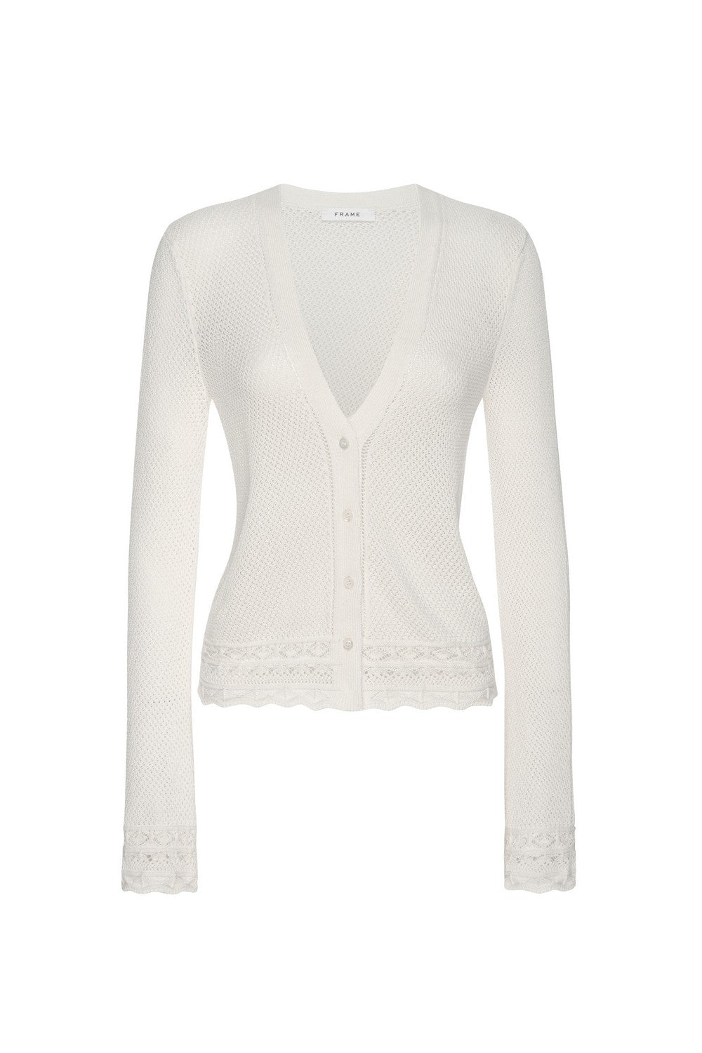 Cardigan Pointelle - Cream #400
