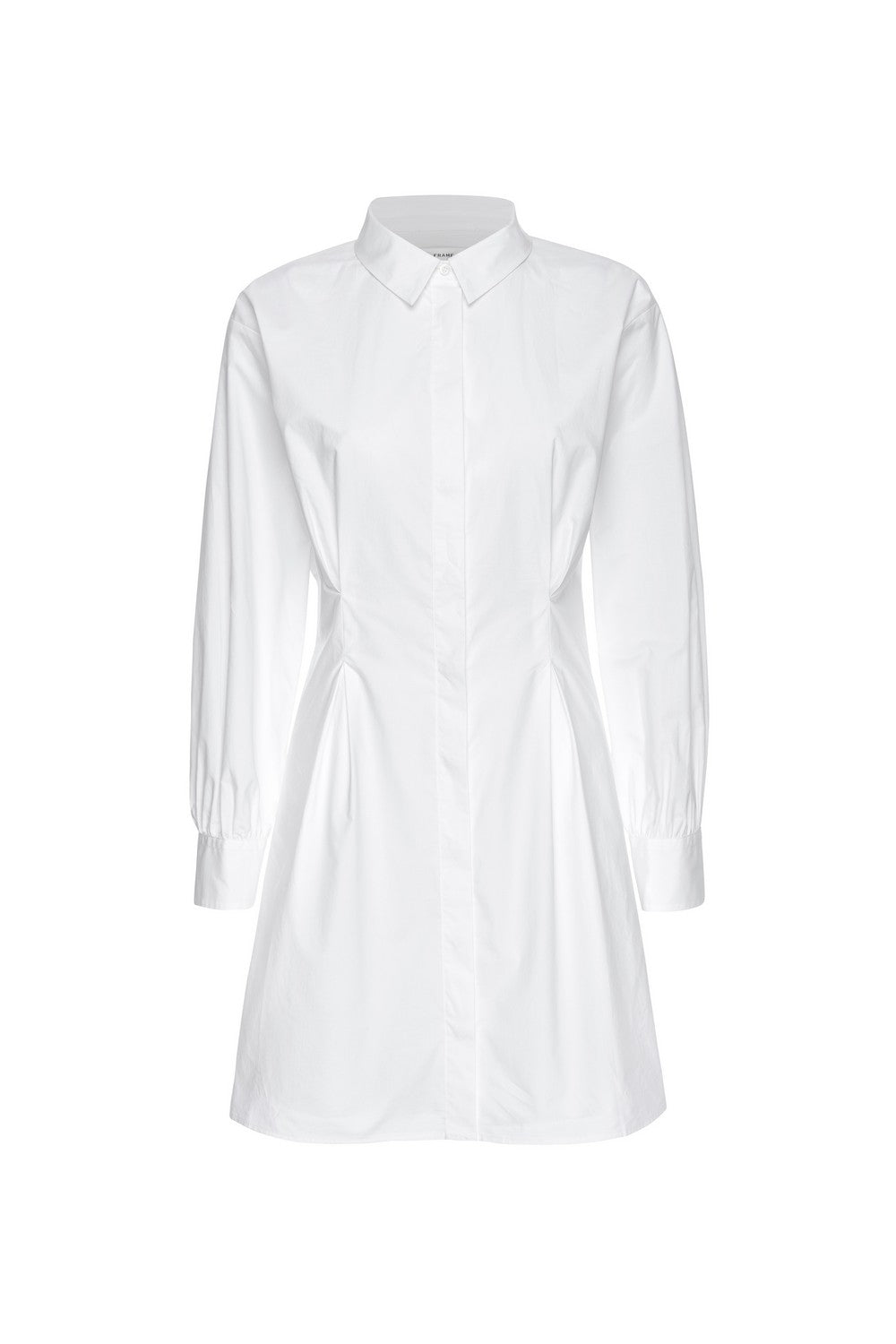 Robe Pleated Shirt - White
