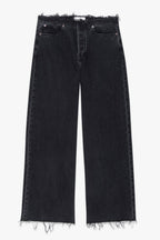 Pantalon Le Low Baggy Wide Leg Cut Off - Inkwell