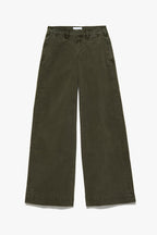 Pantalon Wide Leg Tomboy - Washed Tan