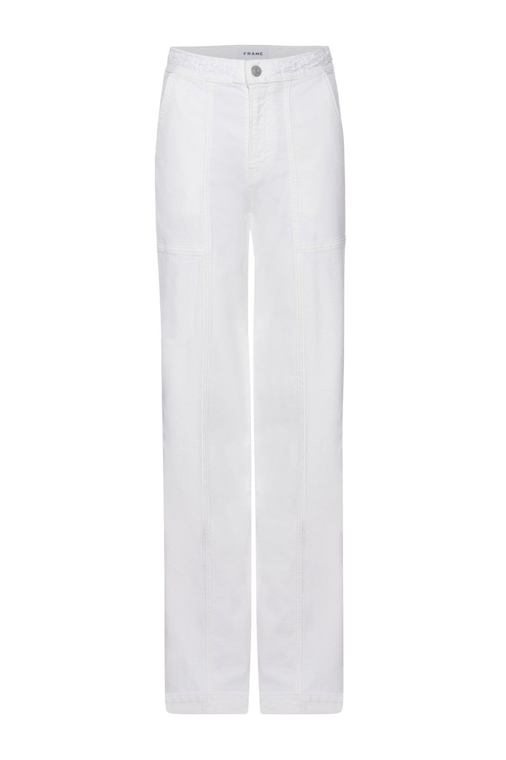 Pantalon Braided Waistband Wide Leg - Au Natural Clean