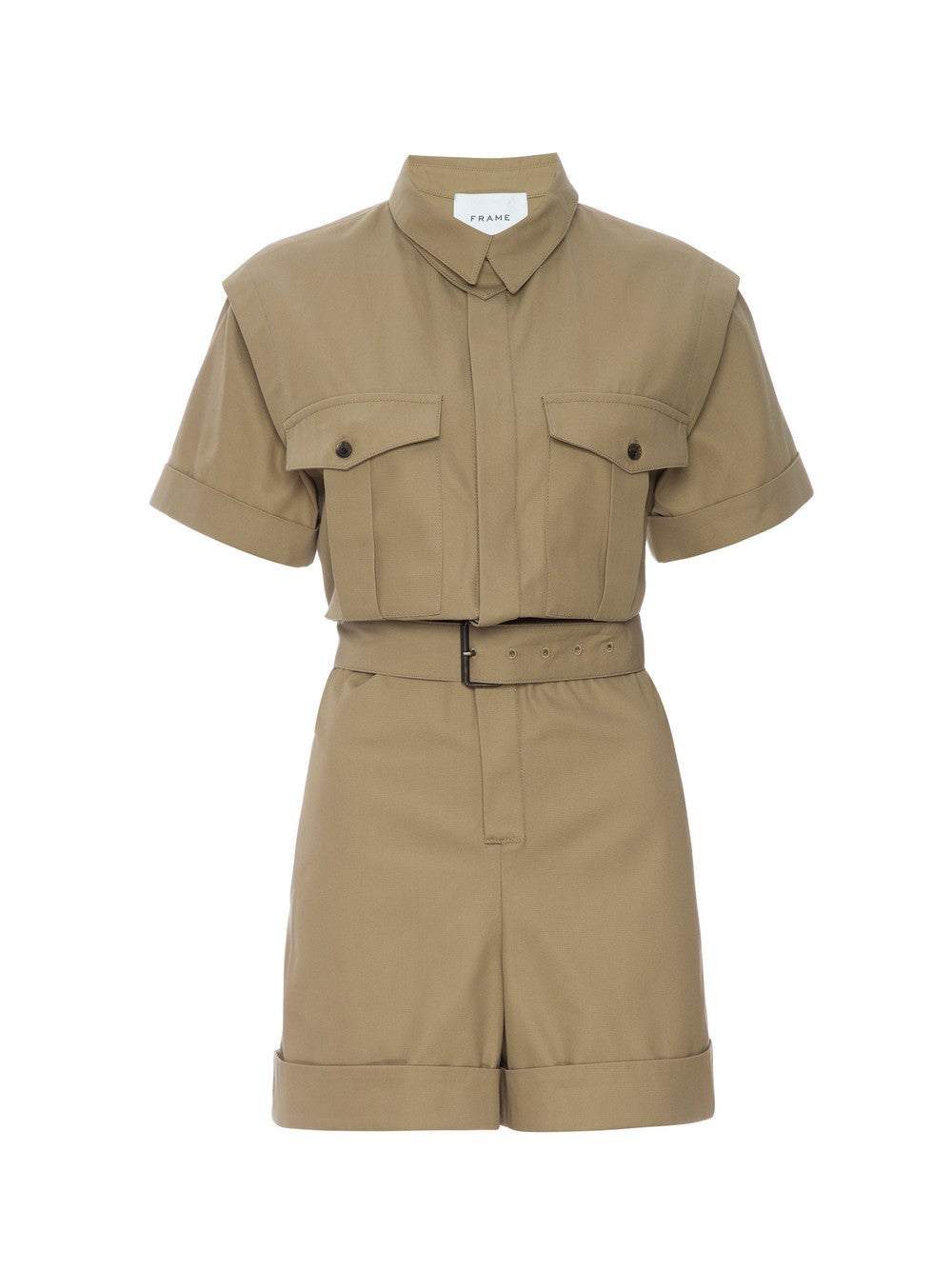Combinaison Utility Short - Khaki Tan