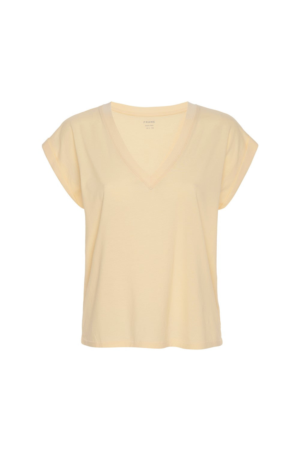 T-Shirt Easy Vneck - Canary