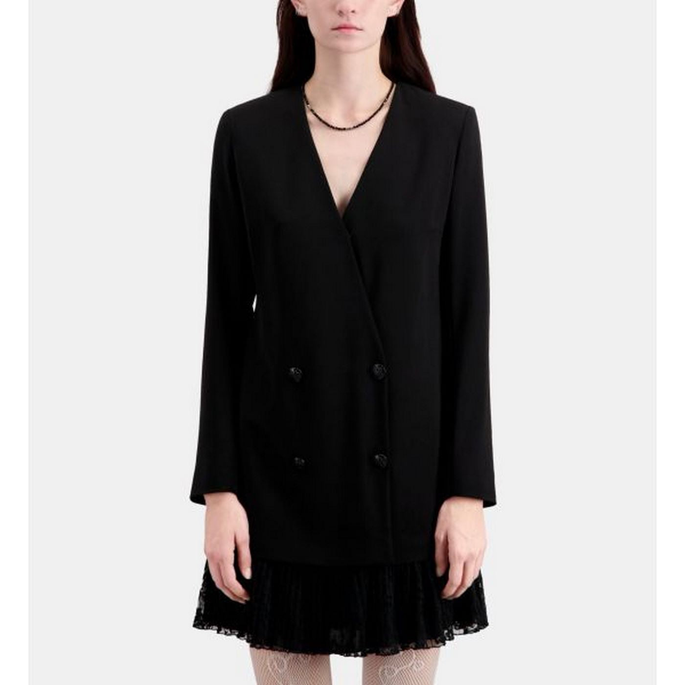 The Kooples - Robe Patineuse - Noir - Femme