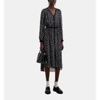 The Kooples - Robe Chemise - Noir - Femme