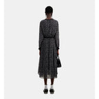 The Kooples - Robe Chemise - Noir - Femme