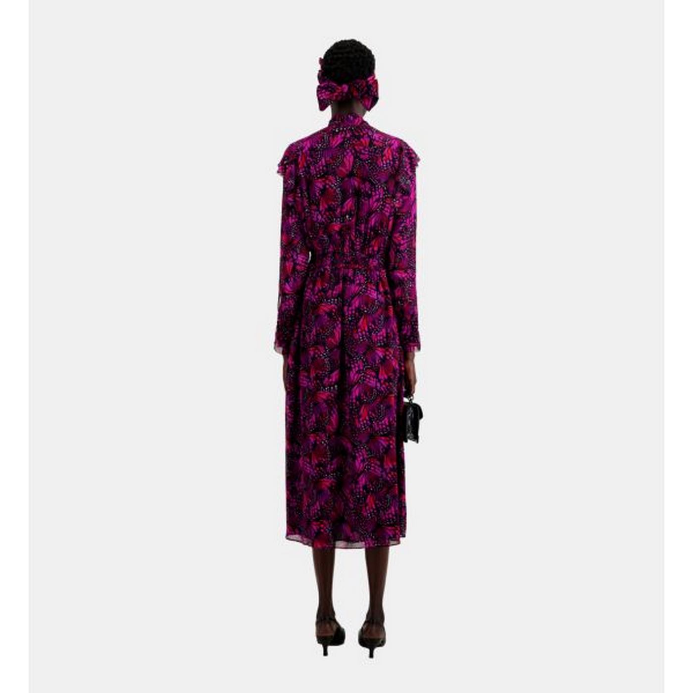 The Kooples - Robe Midi - Rose - Femme