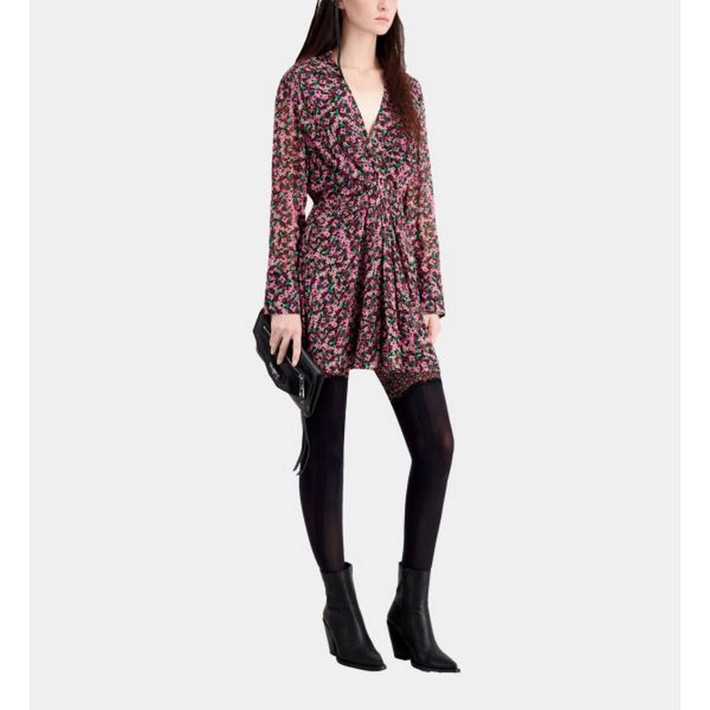 The Kooples - Robe Patineuse - Noir - Femme