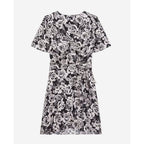 The Kooples - Robe Portefeuille - Noir - Femme