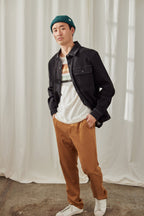 Veste Fundo - Denim Noir - Homme