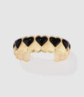 Aurelie Bidermann - Jonc Bluffy Cœur Noir - Femme