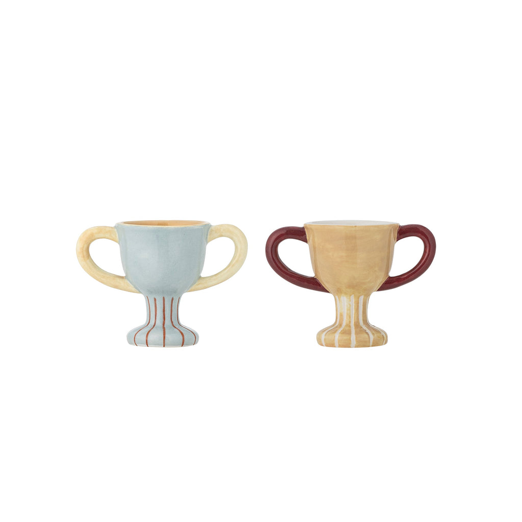 Trophy - Coquetier - Multicolore - Grès