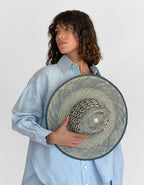 Chapeau Paille Gabby - Natural Navy