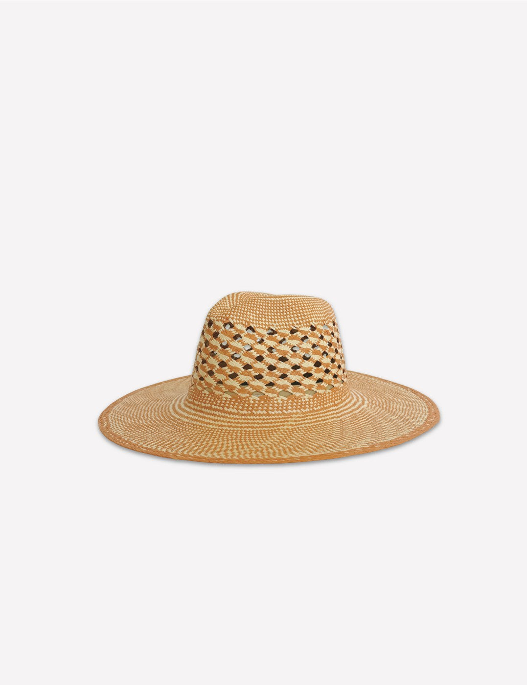 Chapeau Paille Gabby - Natural Terracotta