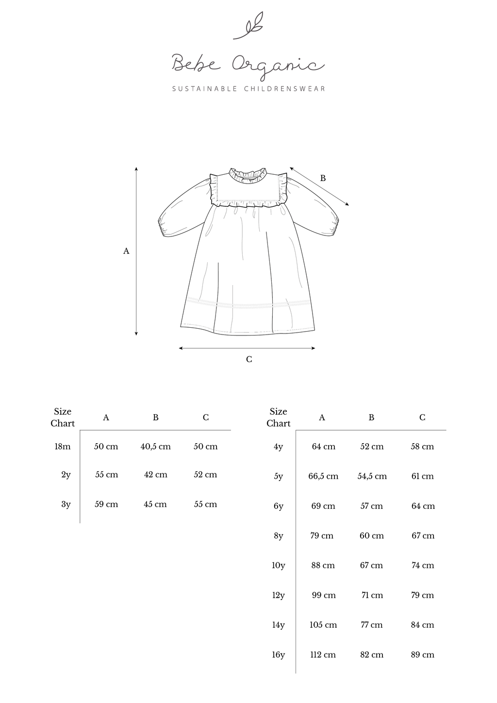 Robe Gabriella Jardin D'Automne - Enfant
