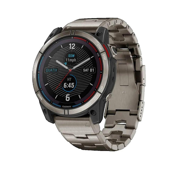 Montre Connectée Quatix 7X Solar - Argenté