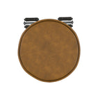 gaya tabouret de bar industriel cuir