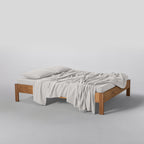 Drap Plat En Gaze De Coton 185G/M² - Blanc