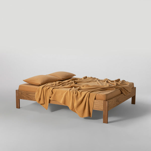 Drap Plat En Gaze De Coton 185G/M² - Miel