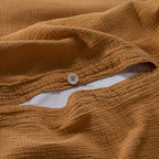 Housse De Couette En Gaze De Coton 185G/M² - Miel