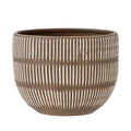 Aiva - Cache-Pot - Marron - Grès