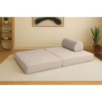 Canapé Droit Gemma - 2 Places - Tissu Lisse