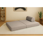 Canapé Droit Gemma - 2 Places - Tissu Lisse