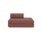 Canapé Droit Gemma - 2 Places - Tissu Lisse