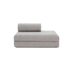 Canapé Droit Gemma - 2 Places - Tissu Lisse