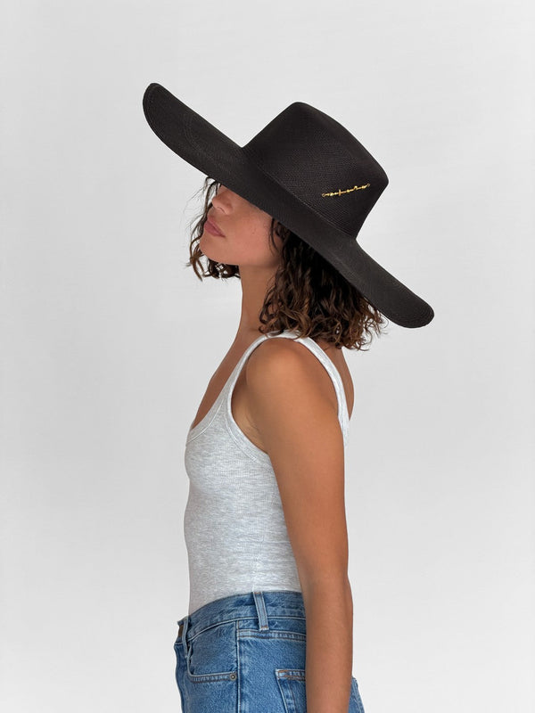 Chapeau Paille Gena Xl - Black