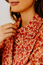 Gilet Fonda Camaïeu Rouge - Saaj Paris - The Bradery