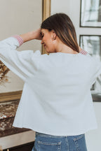 Gilet Ingrid Vichy Rose - Saaj Paris - The Bradery
