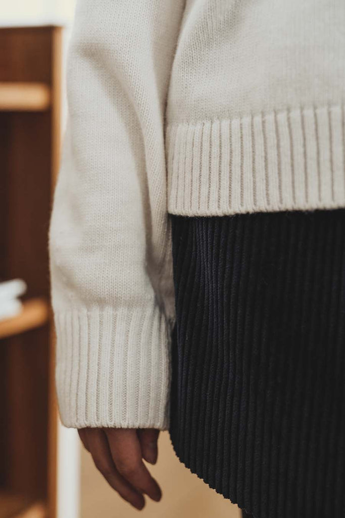 GILET ROMAIN ÉCRU - Saaj Paris - The Bradery