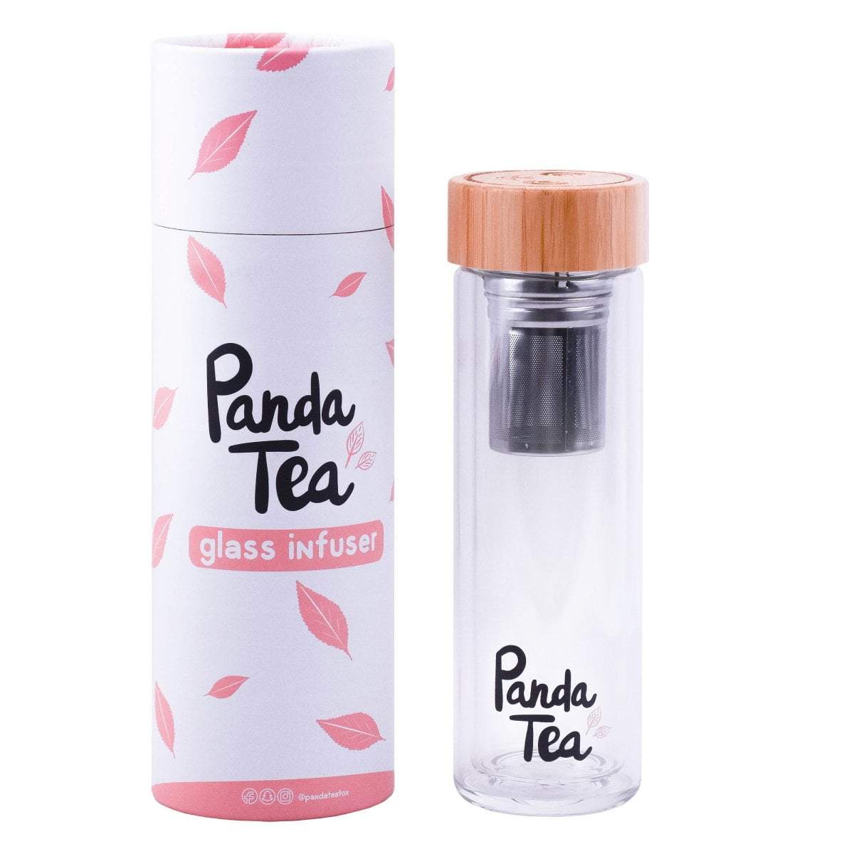 Gourde En Verre Avec Infuseur - 450 Ml