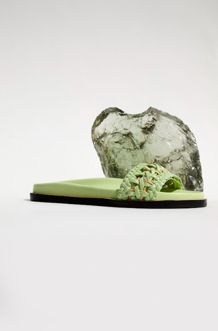 Almeria Avocado Comfort Slides
