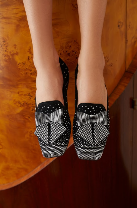 Fiocco Studs Flat Moccasin