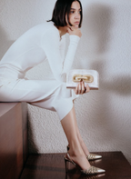 Almeria Sahara High-Heel Slingback Pump