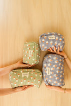 Petite Trousse Gaya "Sorbet" - Denim