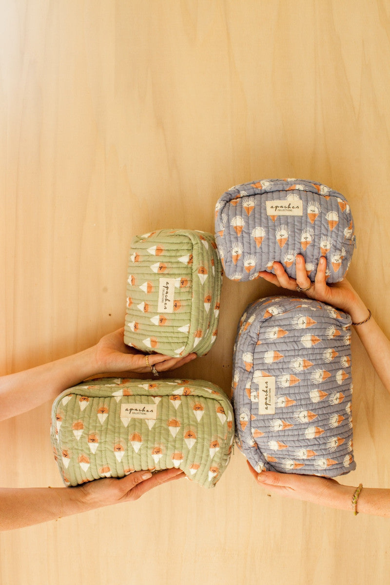 Grande Trousse Gayane "Sorbet" - Denim