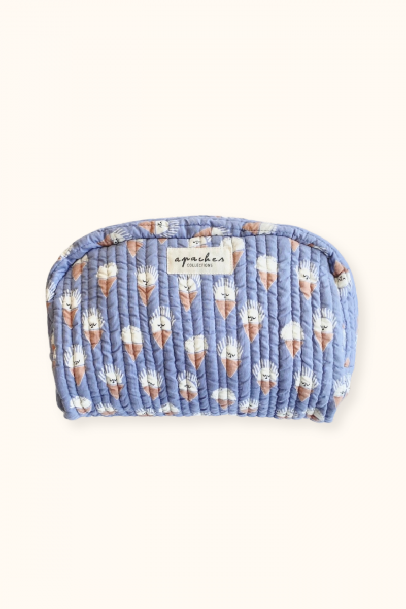 Petite Trousse Gaya "Sorbet" - Denim