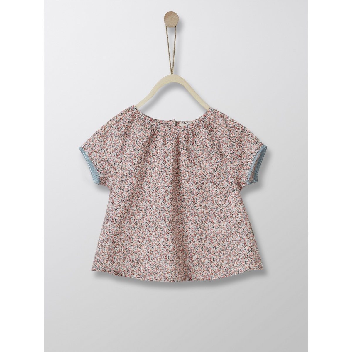 Guimpe En Tissu Liberty - Liberty Peper - Bébé