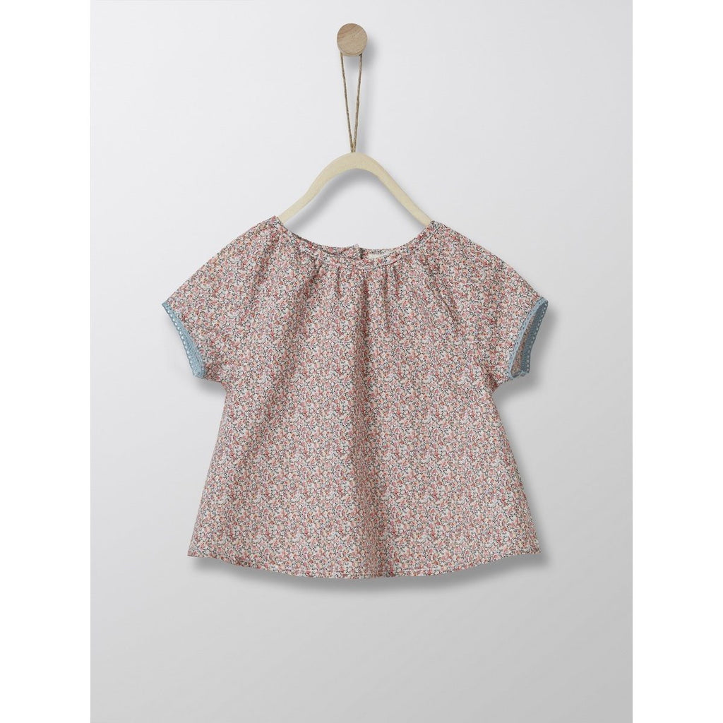 Guimpe En Tissu Liberty - Liberty Peper - Bebe BLOUSES, TEE-SHIRTS ET CHEMISES Cyrillus