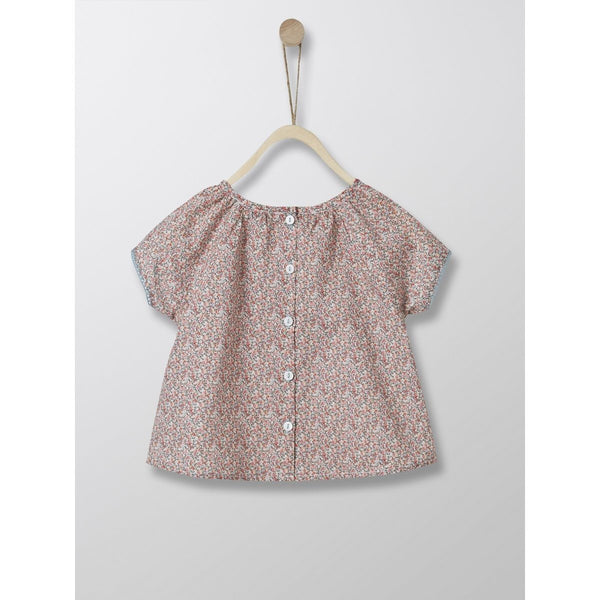 Guimpe En Tissu Liberty - Liberty Peper - Bebe BLOUSES, TEE-SHIRTS ET CHEMISES Cyrillus
