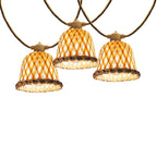 Maly - Guirlande Solaire Hybride - Bambou - Beige