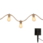 Fantasy - Guirlande Solaire - Corde - Beige